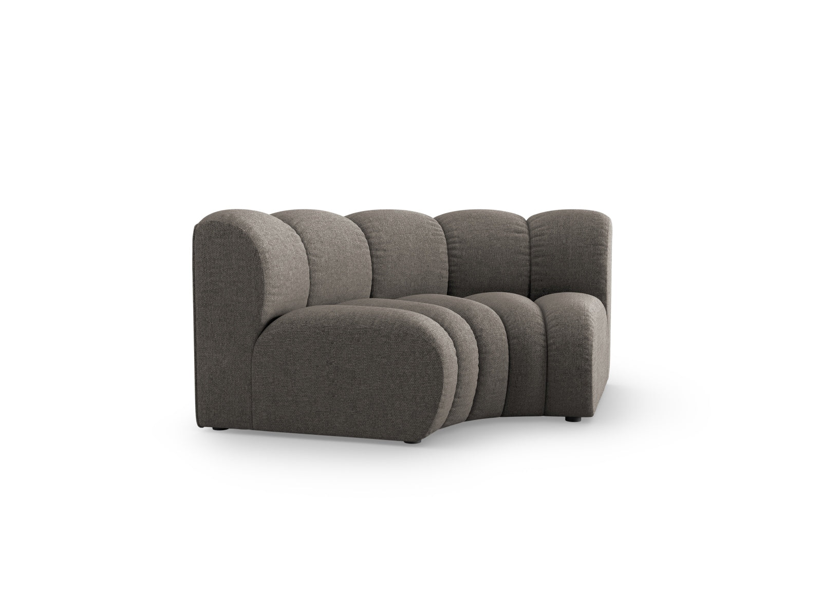 Lupine Modul Corner 1 Sitzer in Grey präsentiert im Onlineshop von KAQTU Design AG. Modulares Sofa ist von Micadoni