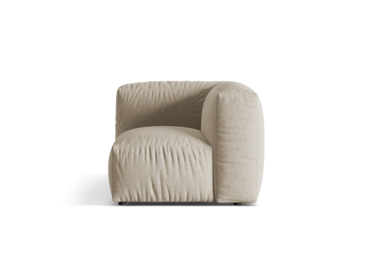 Martina Modul Armless 1 Sitzer in Light Beige-Boston präsentiert im Onlineshop von KAQTU Design AG. Modulares Sofa ist von Micadoni