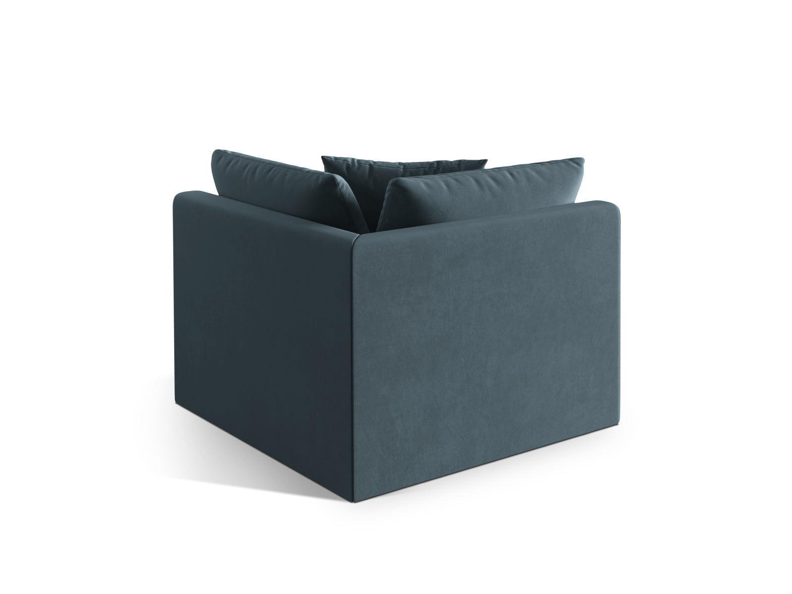 Erleben Sie den Chris Velour Modul Corner 1 Sitzer von Micadoni – stilvolles Design, hervorragender Komfort und flexible Gestaltung für Ihr Wohnambiente!