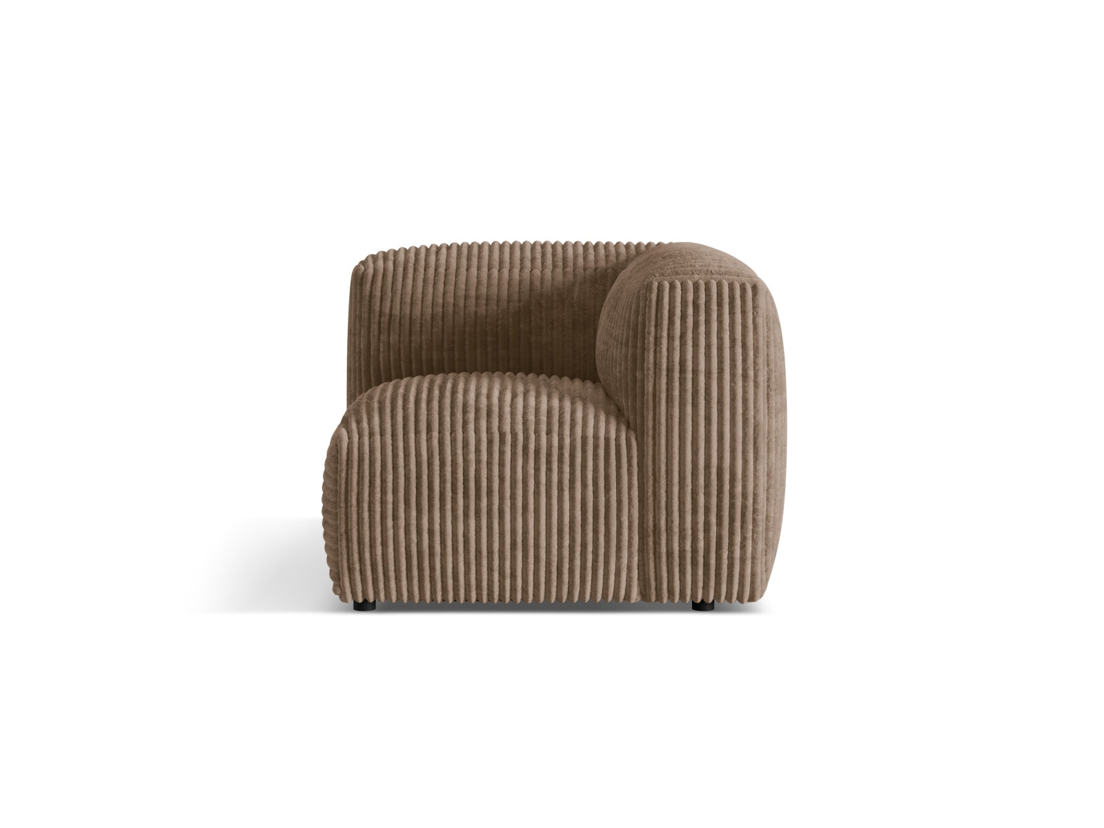 Stylischer Martina Modul Armless 1 Sitzer in Acorn-Tilia, perfekt für kreative Wohnkonzepte und zeitgemäße Einrichtungslösungen von Micadoni.