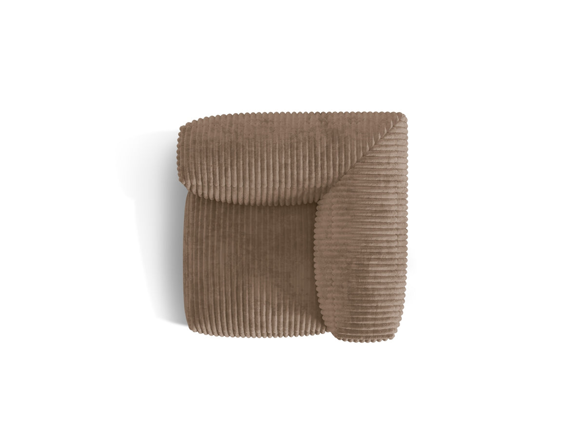 Martina Modul Armless 1 Sitzer in Acorn-Tilia präsentiert im Onlineshop von KAQTU Design AG. Modulares Sofa ist von Micadoni