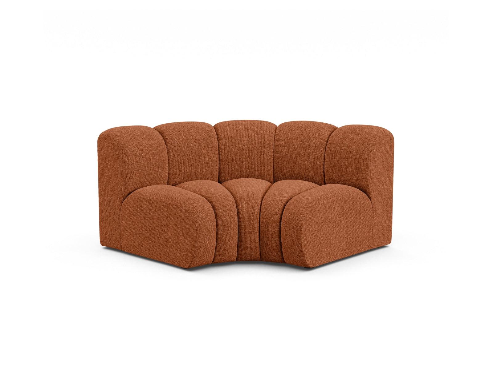 Lupine Modul Corner 1 Sitzer in Brick präsentiert im Onlineshop von KAQTU Design AG. Modulares Sofa ist von Micadoni