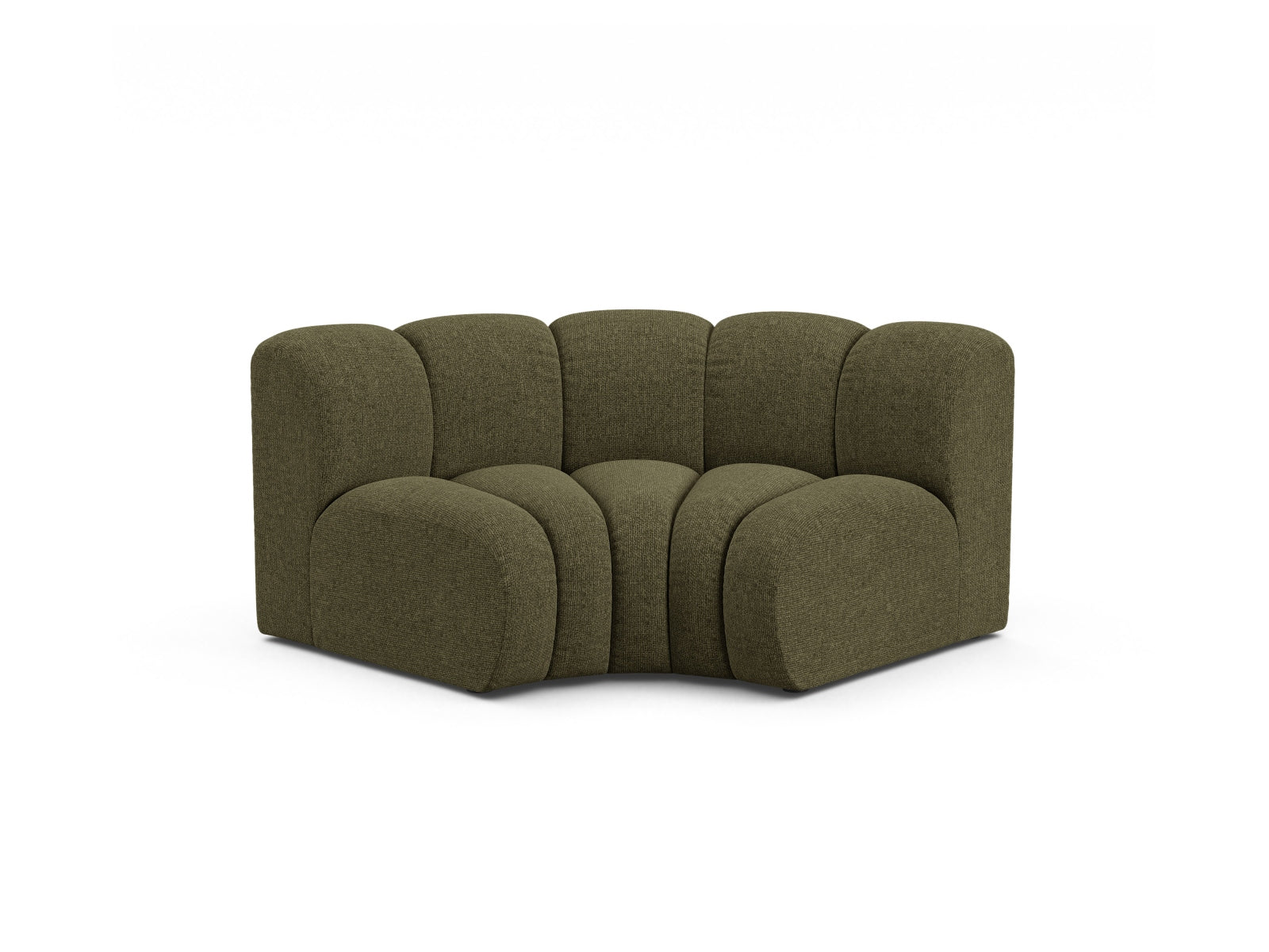 Lupine Modul Corner 1 Sitzer in Green präsentiert im Onlineshop von KAQTU Design AG. Modulares Sofa ist von Micadoni