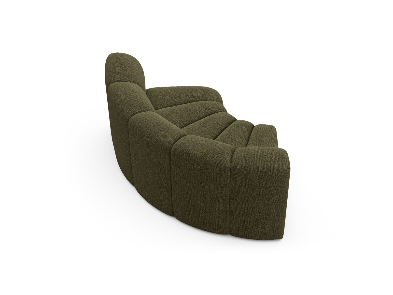 Modularer Lupine Corner 1 Sitzer in Green-Eden, perfekt für kreative Wohnkonzepte und moderne Einrichtungsideen.