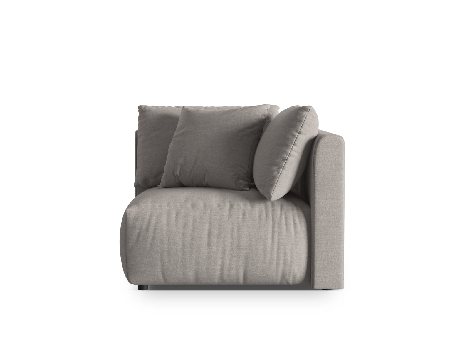 Chris Modul Corner 1 Sitzer in Natural präsentiert im Onlineshop von KAQTU Design AG. Modulares Sofa ist von Micadoni