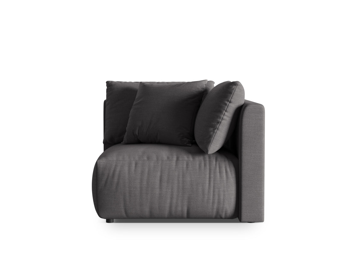 Chris Modul Corner 1 Sitzer in Sand-LINS präsentiert im Onlineshop von KAQTU Design AG. Modulares Sofa ist von Micadoni