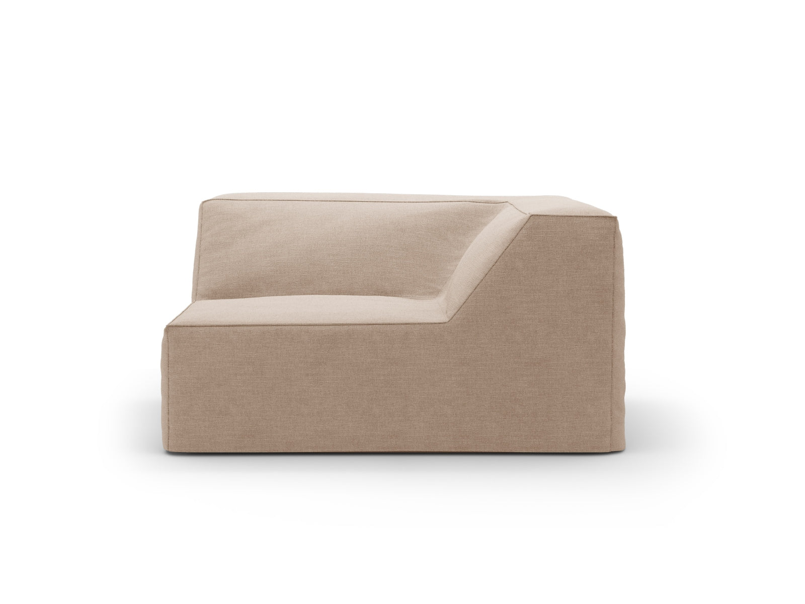 Jodie Corner Modul 1 Sitzer in Sand präsentiert im Onlineshop von KAQTU Design AG. Modulares Sofa ist von Micadoni