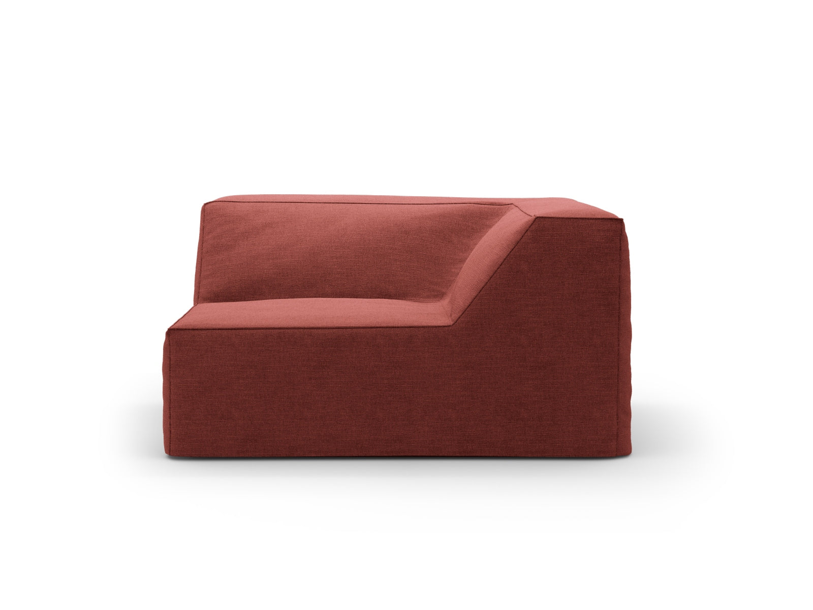 Jodie Corner Modul 1 Sitzer in Cherrywood präsentiert im Onlineshop von KAQTU Design AG. Modulares Sofa ist von Micadoni