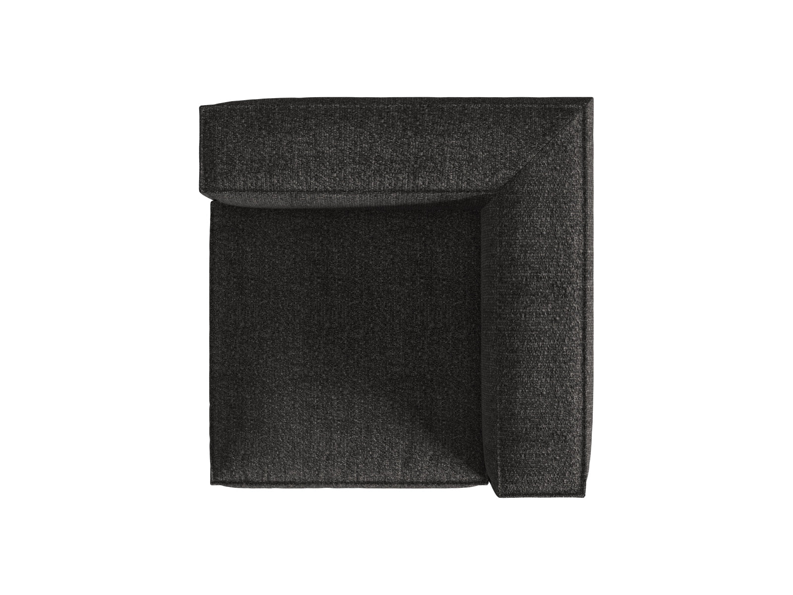 Nuria Corner Modul 1 Sitzer in Anthracite-Monet präsentiert im Onlineshop von KAQTU Design AG. Modulares Sofa ist von Micadoni