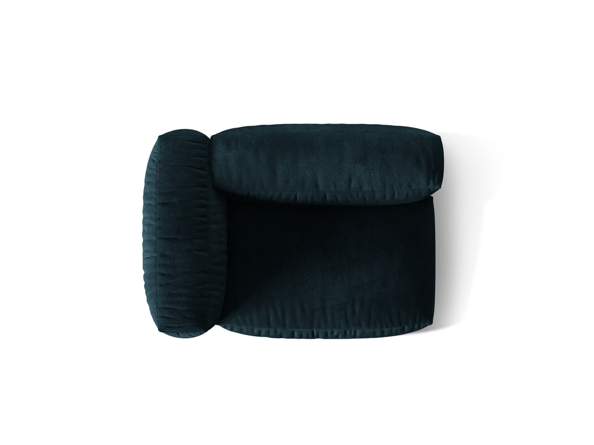 Martina Modul links 1 Sitzer in Deep Petrol-Vogue präsentiert im Onlineshop von KAQTU Design AG. Modulares Sofa ist von Micadoni