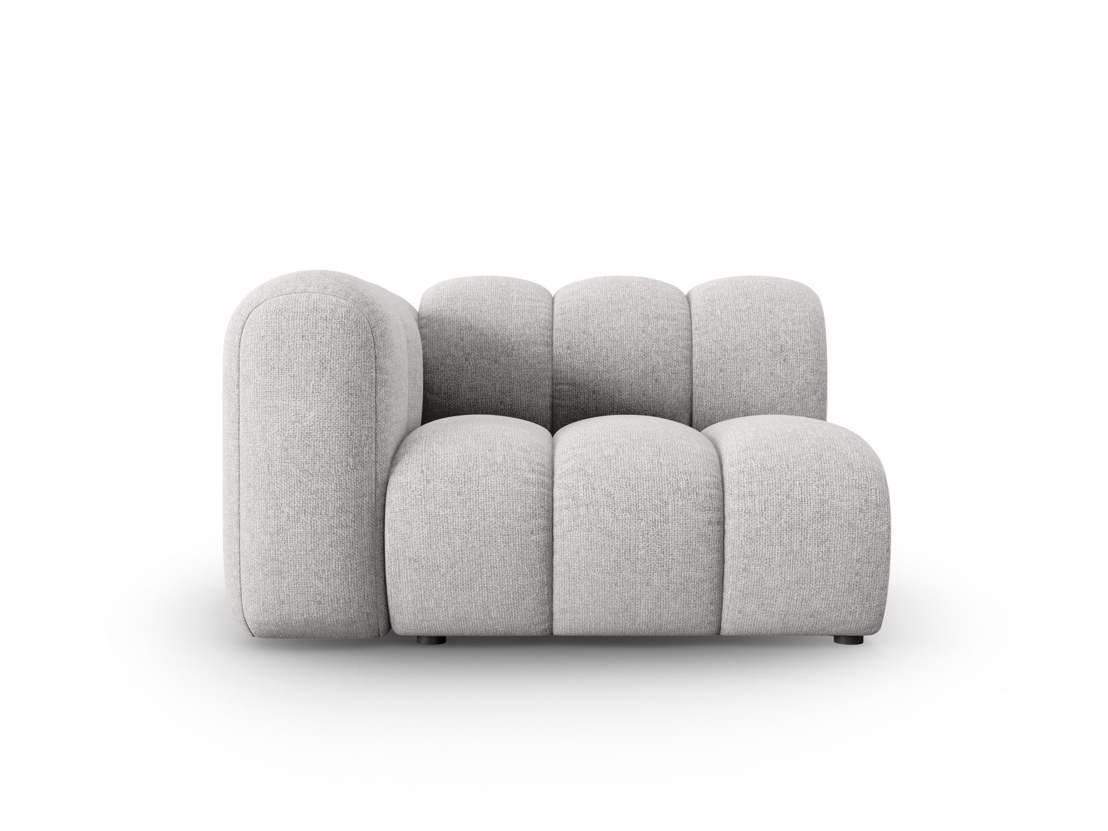 Lupine Modul links 1 Sitzer in Light Grey präsentiert im Onlineshop von KAQTU Design AG. Modulares Sofa ist von Micadoni