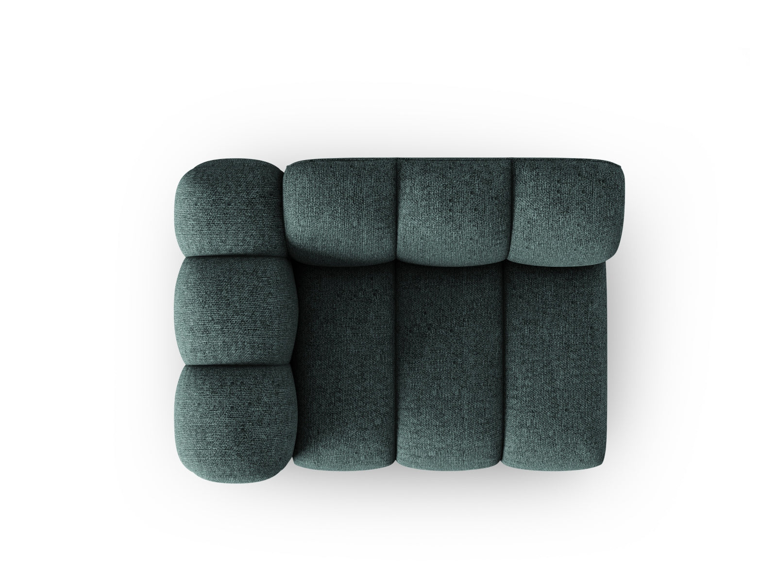 Lupine Modul links 1 Sitzer in Petrol präsentiert im Onlineshop von KAQTU Design AG. Modulares Sofa ist von Micadoni