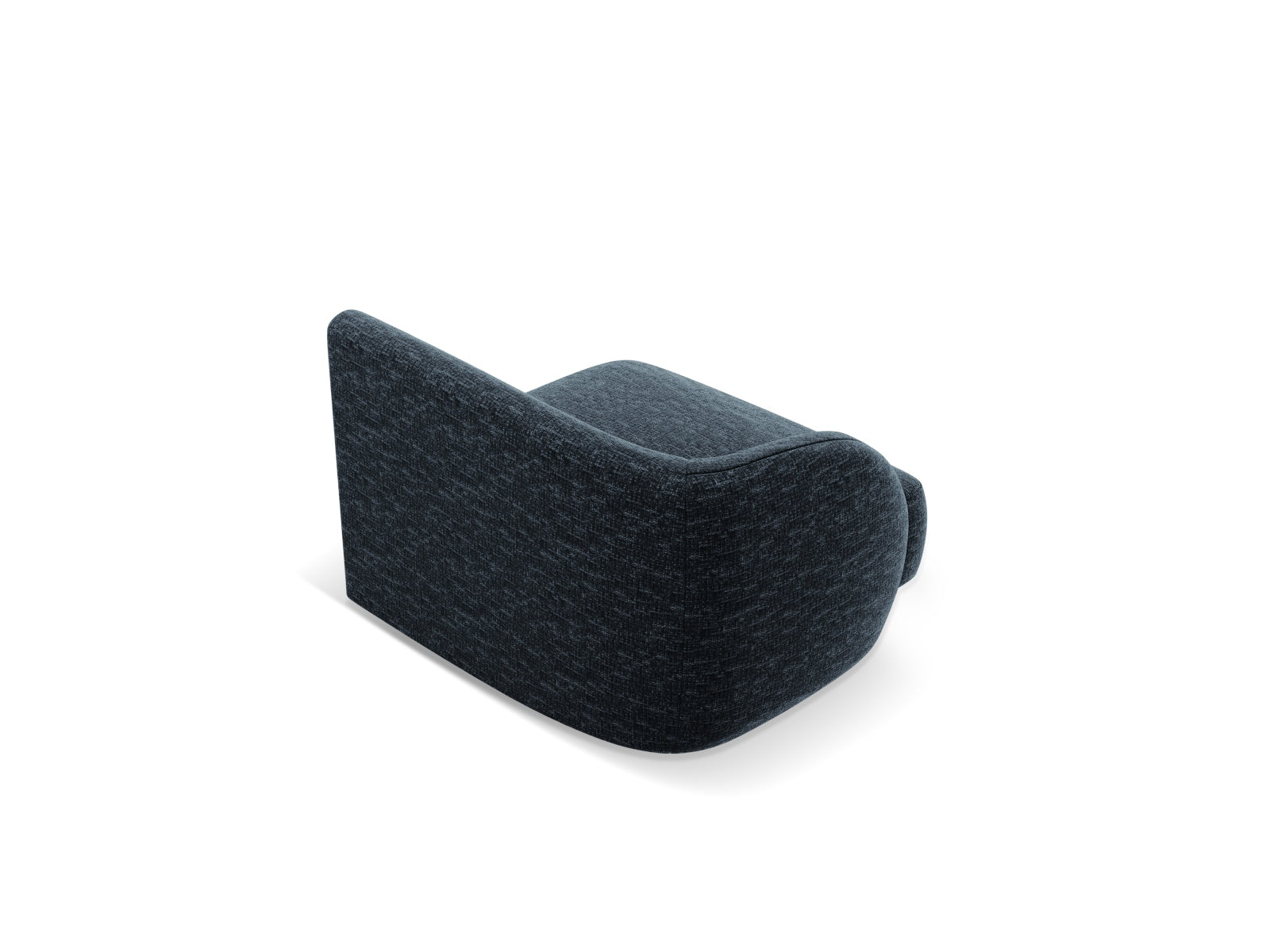 Miley Modul links 1 Sitzer in Royal Blue präsentiert im Onlineshop von KAQTU Design AG. Modulares Sofa ist von Micadoni