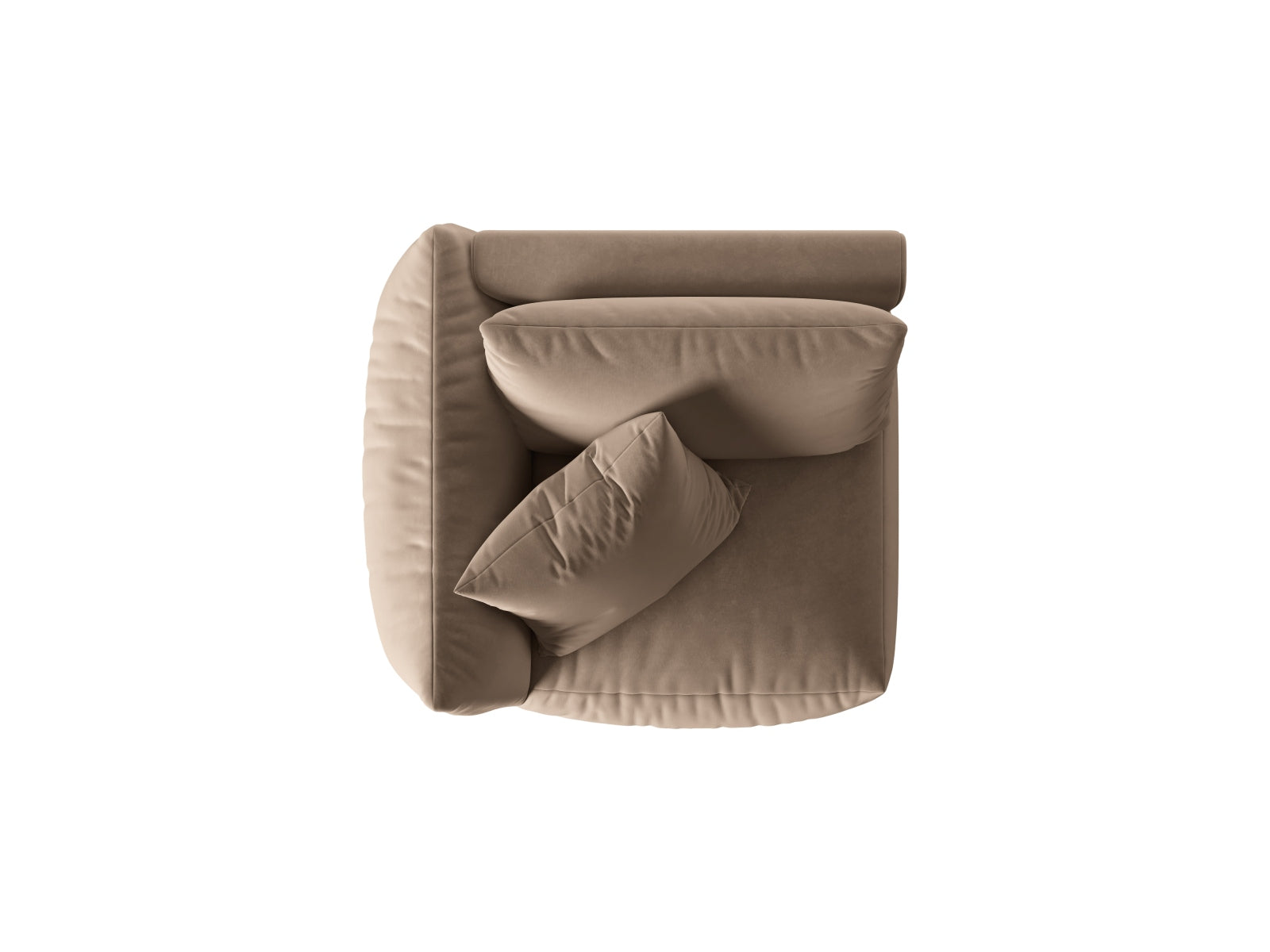 Erleben Sie den Chris Velour Modul links 1 Sitzer von Micadoni – stilvolle Eleganz und höchsten Komfort für Ihr modernes Wohnambiente!