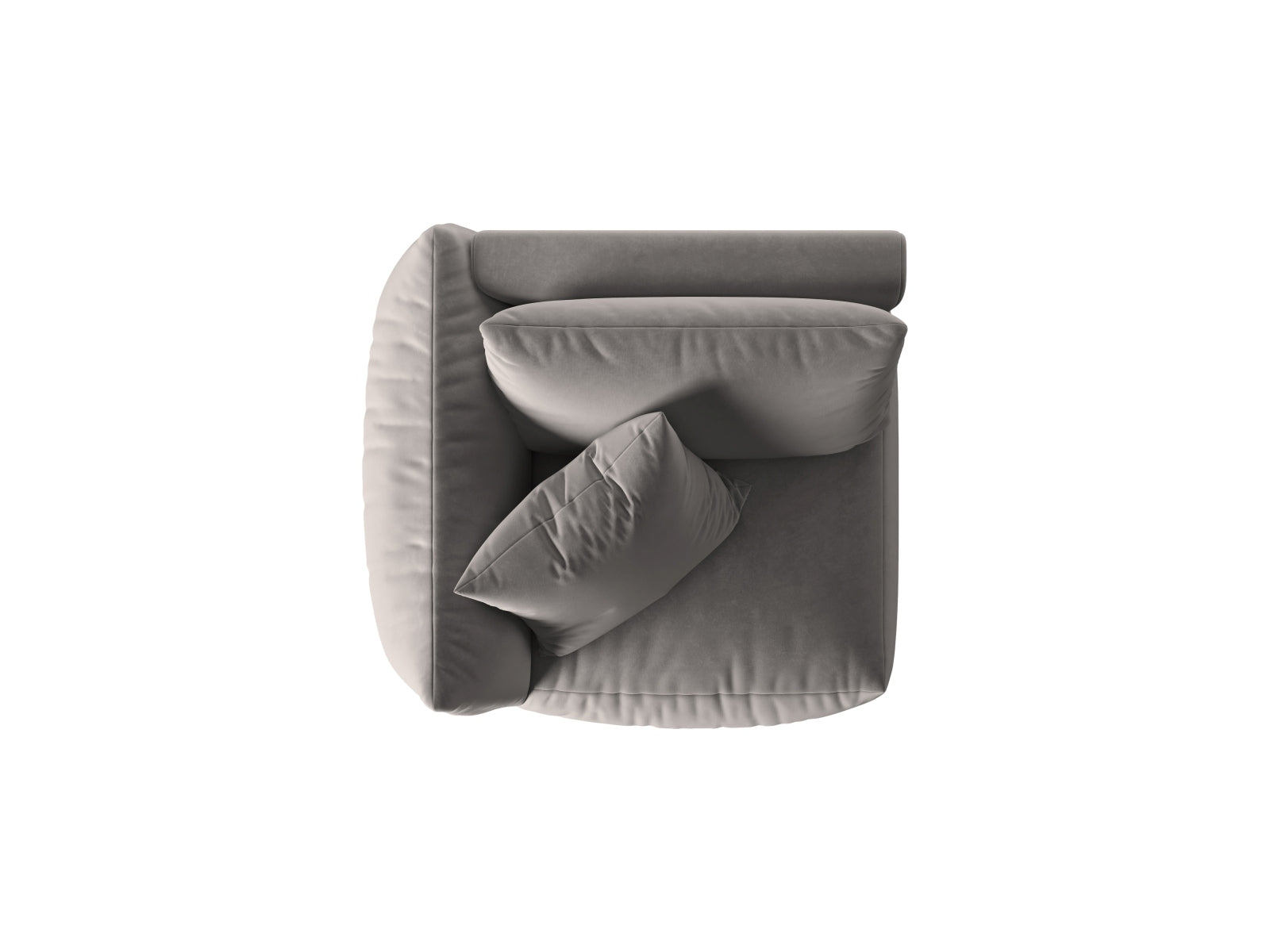 Erleben Sie den Chris Velour Modul links 1 Sitzer von Micadoni – stilvolles Design trifft auf höchsten Komfort. Ideal für Ihr modernes Wohnzimmer!