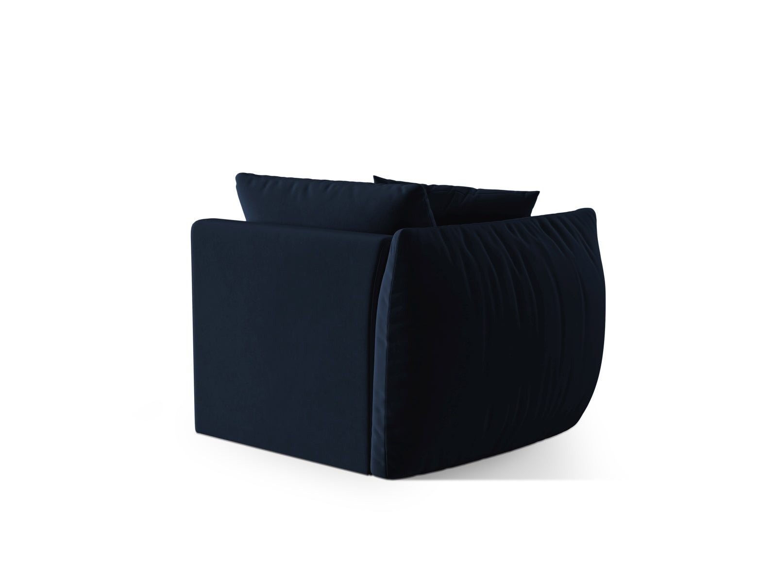 Stylischer Chris Velour Modul links 1 Sitzer in Royal Blue-Casino, perfekt für moderne Wohnkonzepte und vielseitige Raumgestaltungen.