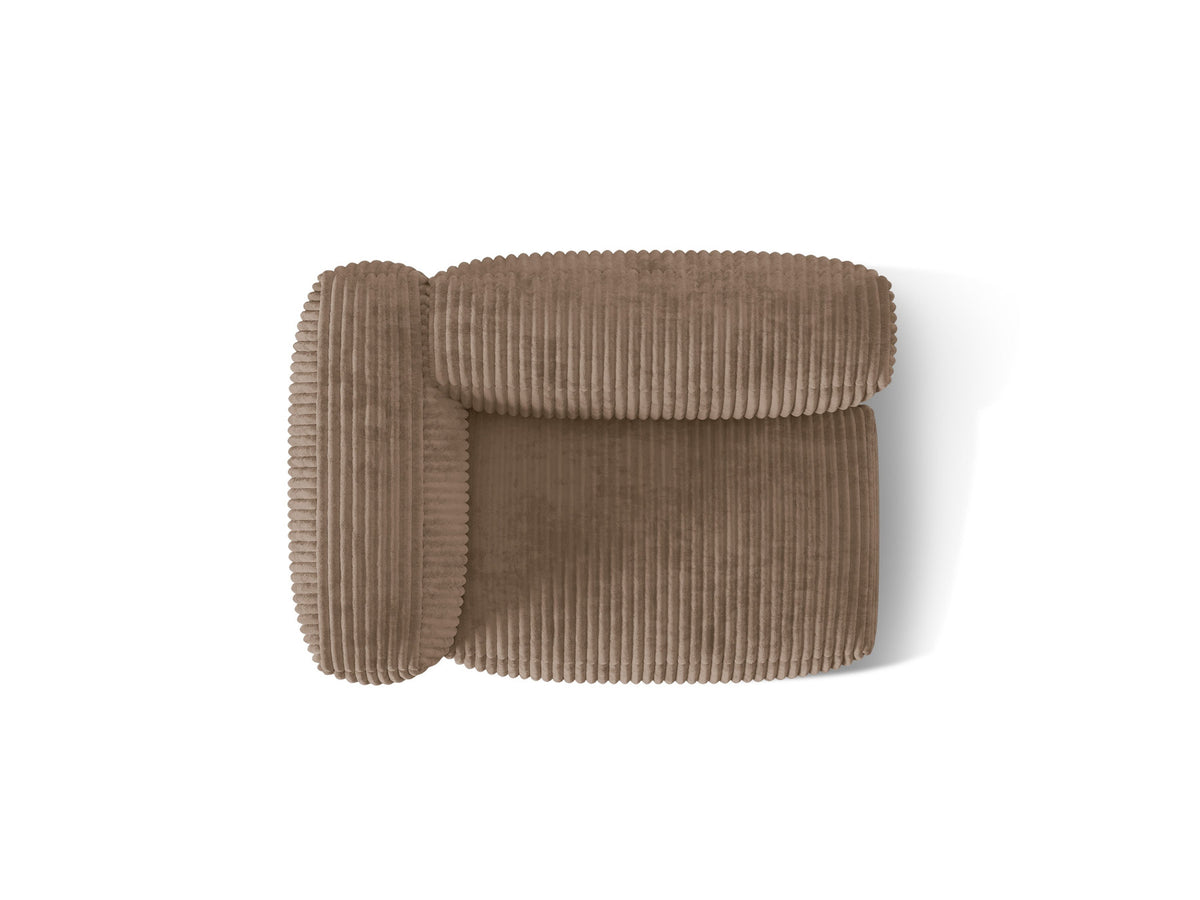 Martina Modul links 1 Sitzer in Acorn-Tilia präsentiert im Onlineshop von KAQTU Design AG. Modulares Sofa ist von Micadoni