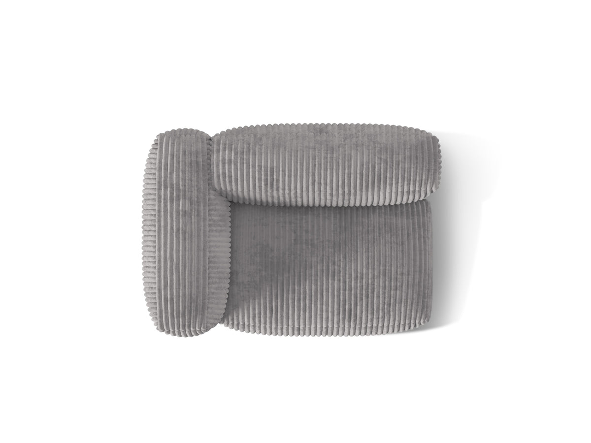 Martina Modul links 1 Sitzer in Light Grey-Tilia präsentiert im Onlineshop von KAQTU Design AG. Modulares Sofa ist von Micadoni