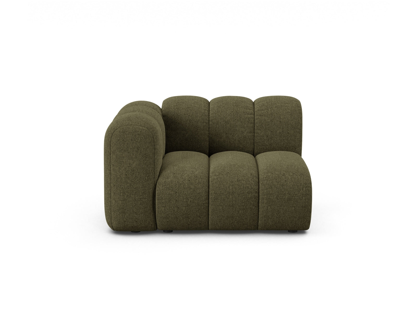 Lupine Modul links 1 Sitzer in Green präsentiert im Onlineshop von KAQTU Design AG. Modulares Sofa ist von Micadoni