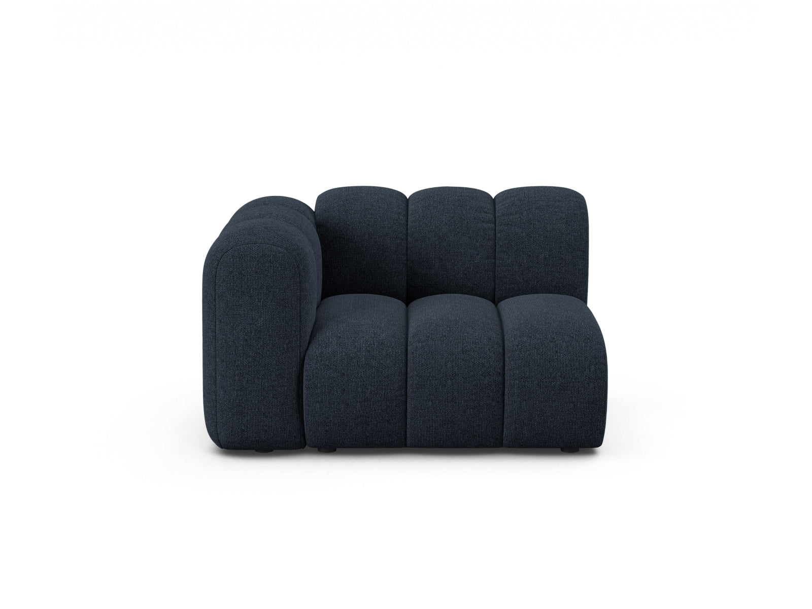 Lupine Modul links 1 Sitzer in Navy Blue-Eden präsentiert im Onlineshop von KAQTU Design AG. Modulares Sofa ist von Micadoni