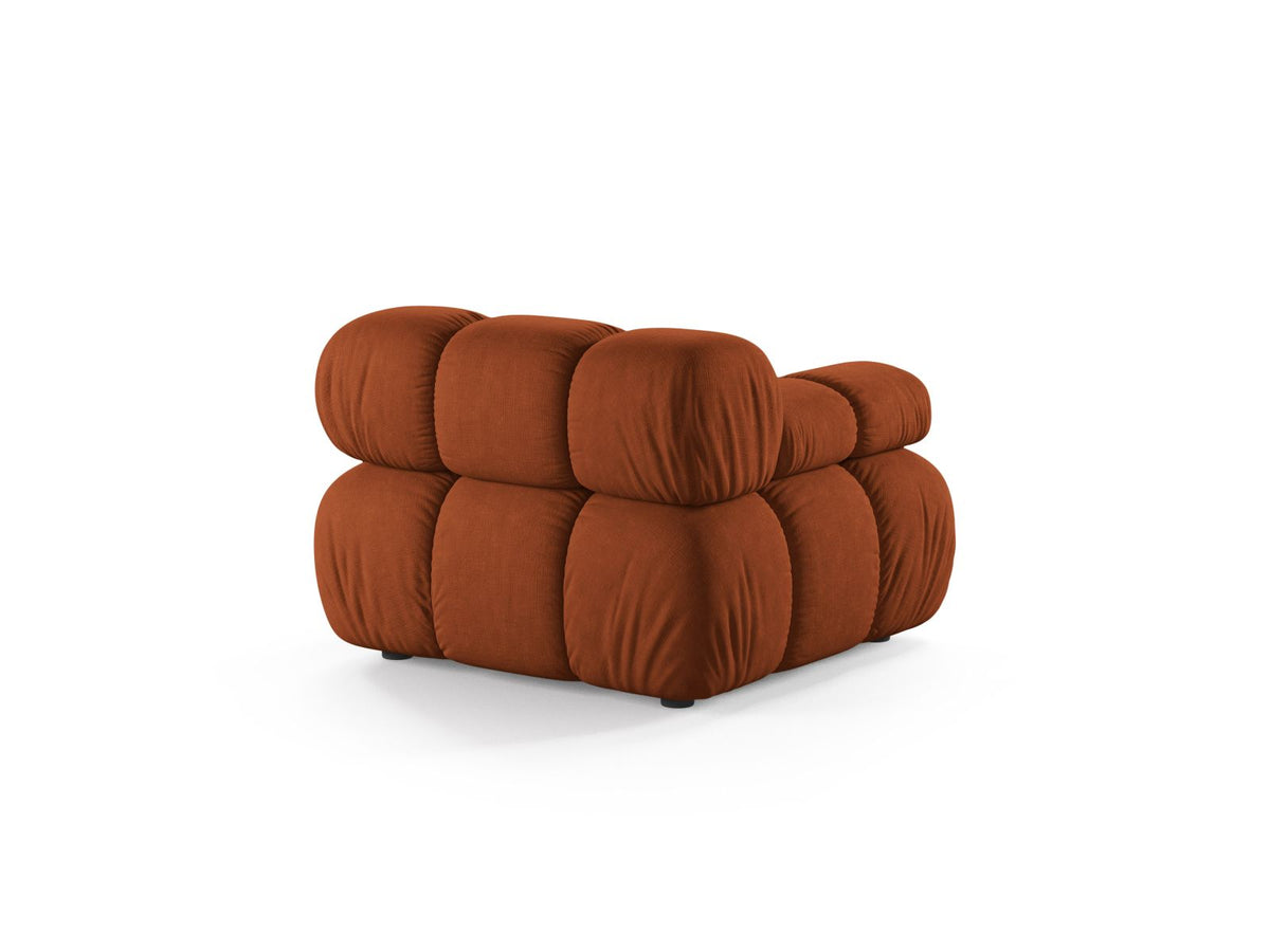 1-Sitzer Modul links Bellis in Brick-Liberty präsentiert im Onlineshop von KAQTU Design AG. Modulares Sofa ist von Micadoni