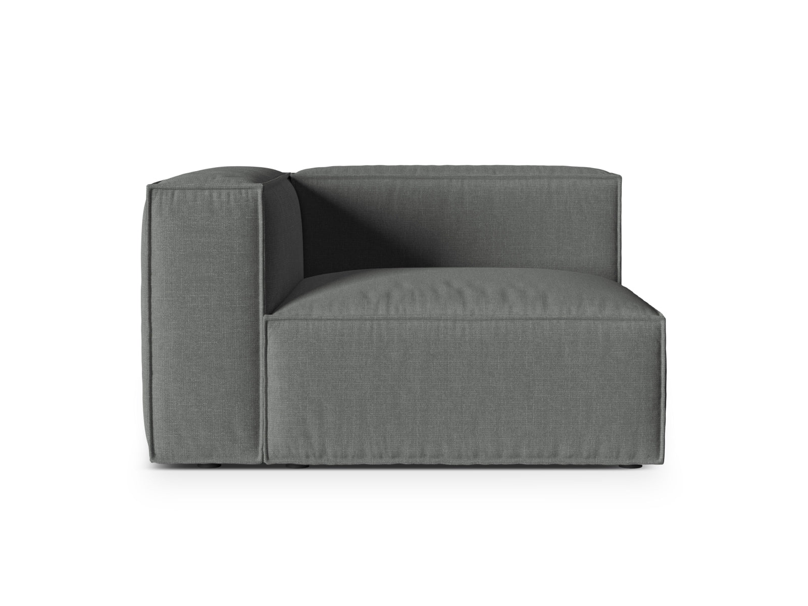 1-Sitzer Modulares Sofa links Nuria in Grey-Liberty präsentiert im Onlineshop von KAQTU Design AG. Modulares Sofa ist von Micadoni