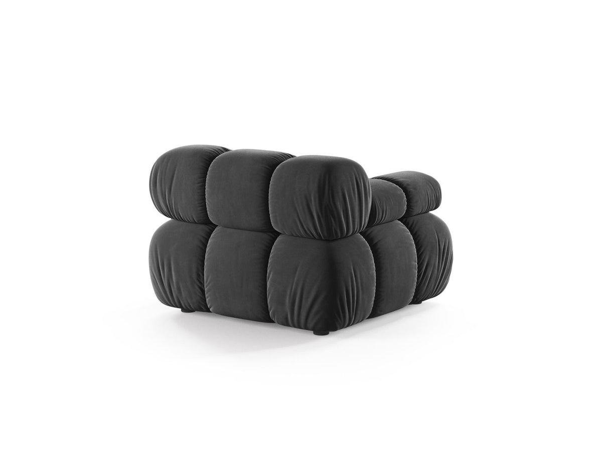 1-Sitzer Modul links Bellis in Grey-Venus präsentiert im Onlineshop von KAQTU Design AG. Modulares Sofa ist von Micadoni