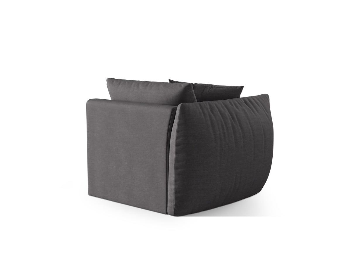 Chris Modul links 1 Sitzer in Sand-LINS präsentiert im Onlineshop von KAQTU Design AG. Modulares Sofa ist von Micadoni