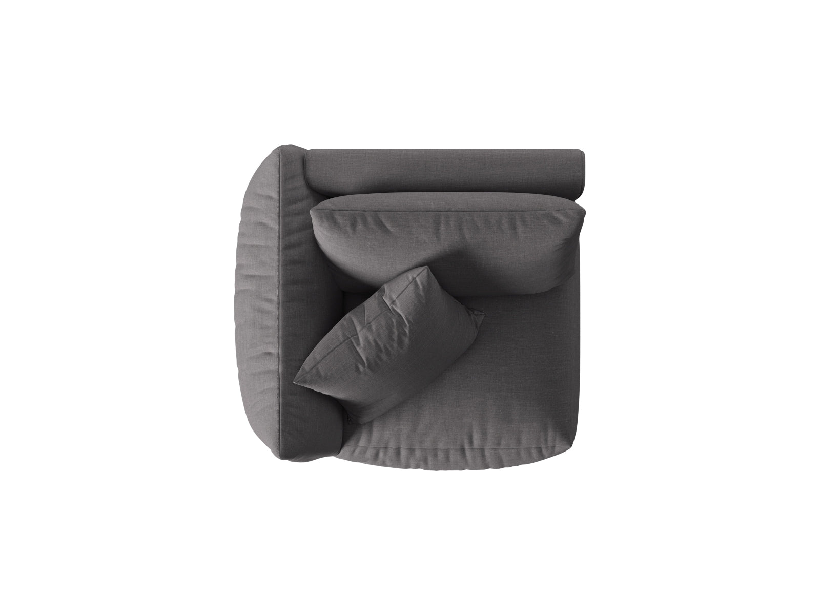 Stylisches 1-Sitzer-Modul "Chris" in neutralen Sandfarben, perfekt für kreative Raumkonzepte und zeitgemäße Einrichtung.