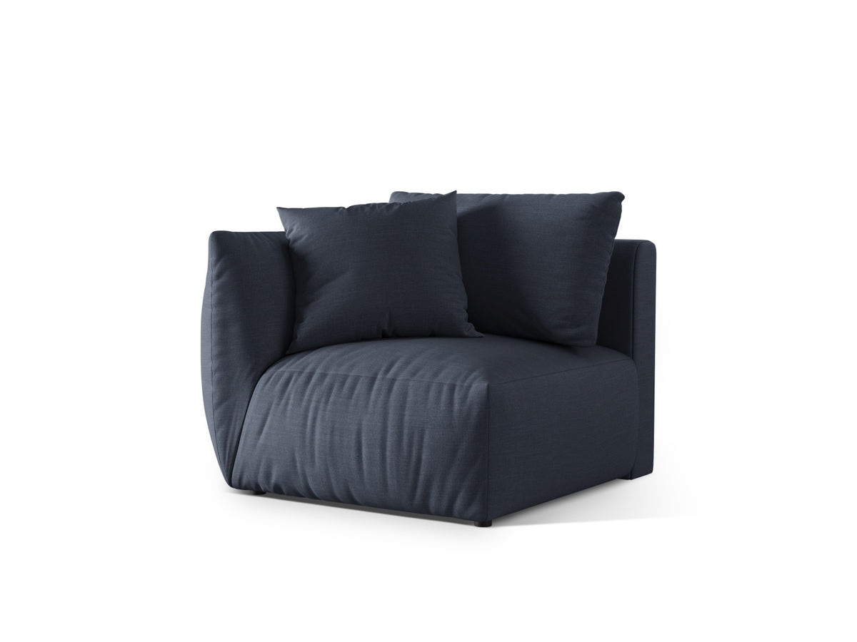 Chris Modul links 1 Sitzer in Light Green-LINS präsentiert im Onlineshop von KAQTU Design AG. Modulares Sofa ist von Micadoni