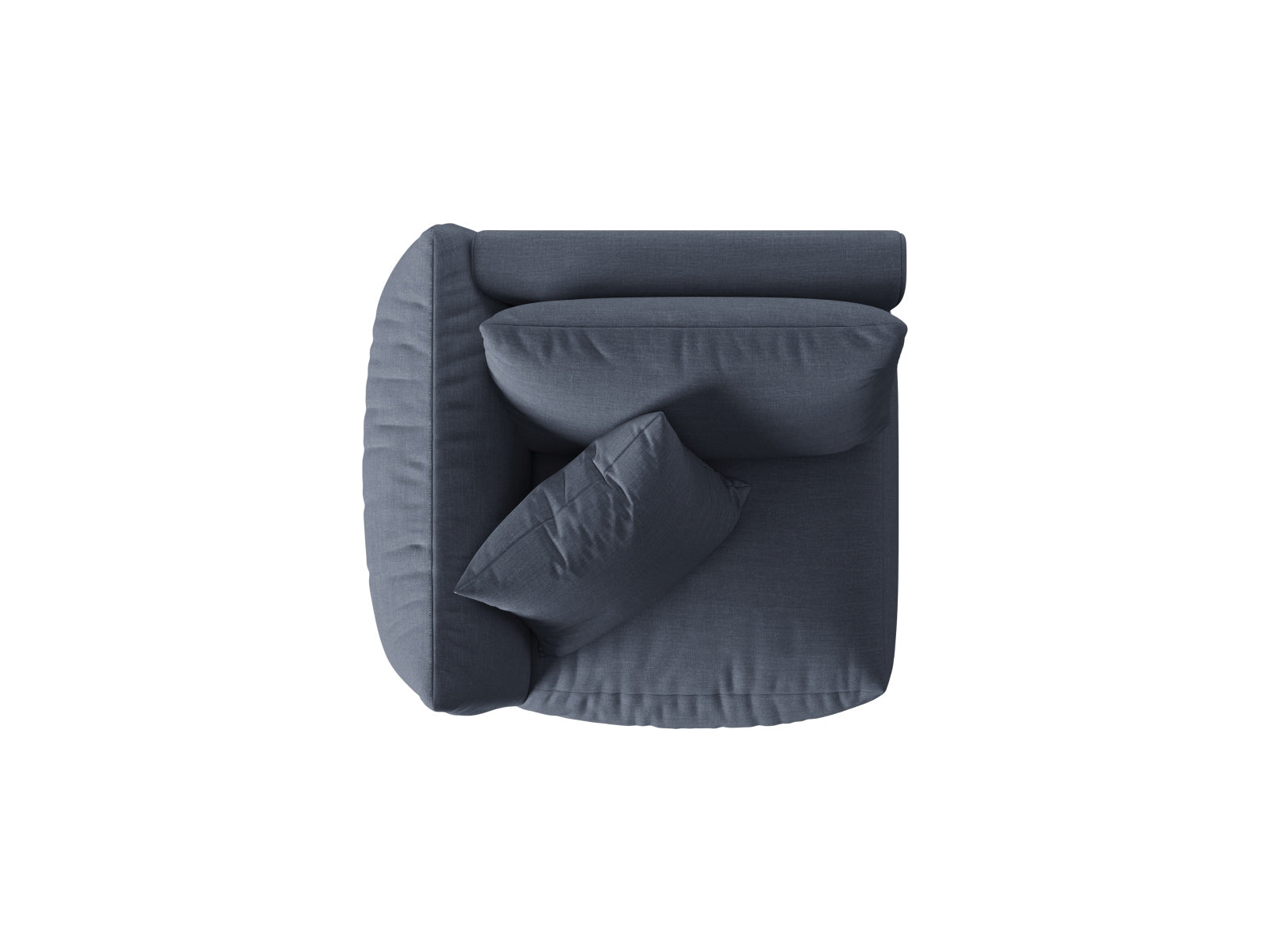 Stylisches 1-Sitzer-Modul des Chris Sofas in sanftem Mintgrün, ideal für zeitgemäße Wohnräume und gemütliche Sitzgelegenheiten.