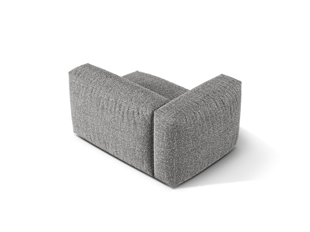 1-Sitzer Sofa Martina Wide links in Graphite-Monet präsentiert im Onlineshop von KAQTU Design AG. Modulares Sofa ist von Micadoni