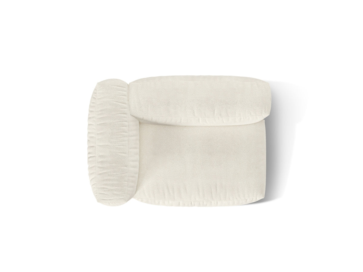 1-Sitzer Sofa Martina Wide links in Ivory-Monet präsentiert im Onlineshop von KAQTU Design AG. Modulares Sofa ist von Micadoni