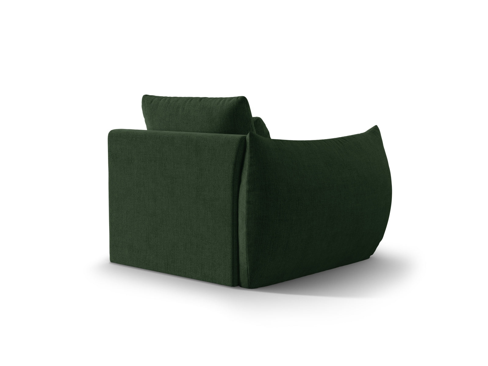 Entdecken Sie den stilvollen Bloom Modul links 1 Sitzer von Micadoni – ein luxuriöser Velours-Sessel, ideal für modernes Wohnen und höchsten Sitzkomfort.