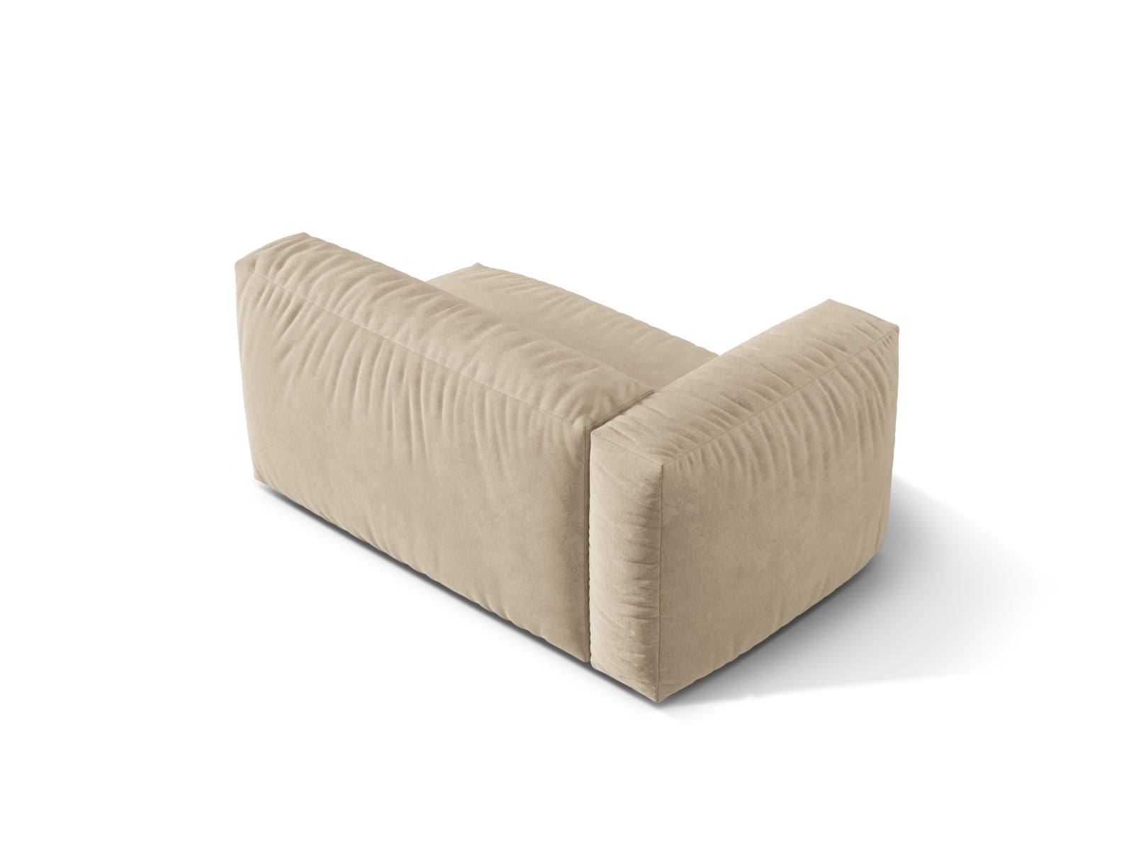 Erleben Sie den Martina Velour Modul links 1 Sitzer von Micadoni – perfekt für kleine Räume. Elegantes Design trifft auf höchsten Sitzkomfort!