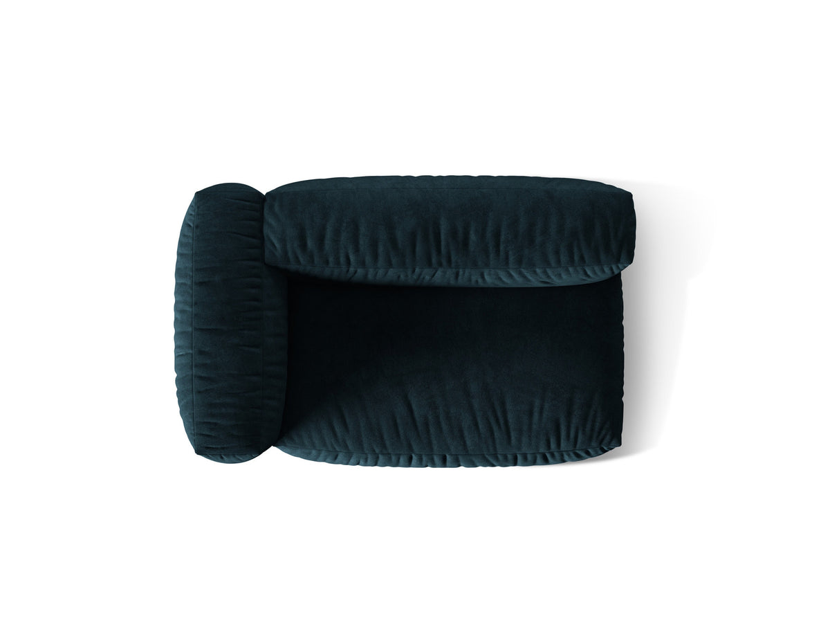 Martina Modul links 1 Sitzer in Deep Petrol-Vogue präsentiert im Onlineshop von KAQTU Design AG. Modulares Sofa ist von Micadoni