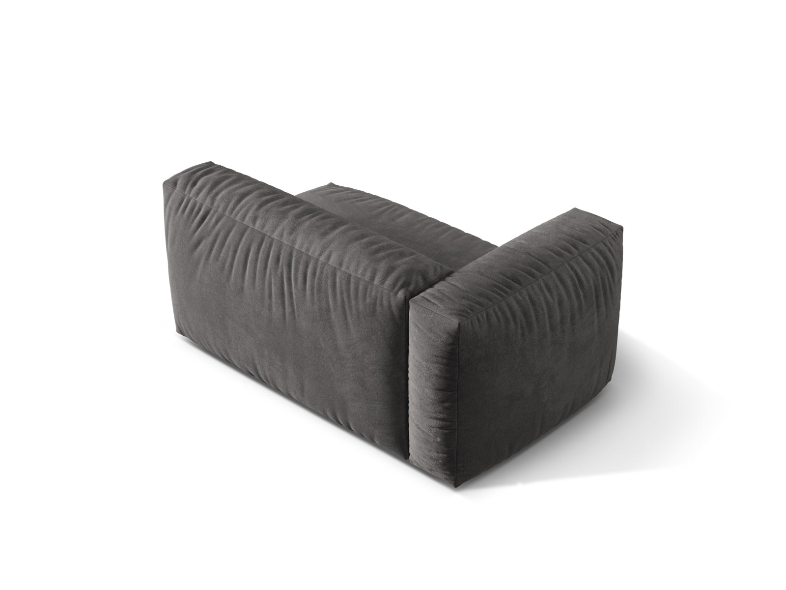Stylischer linker 1-Sitzer des Martina Moduls in Grey-Vogue, perfekt für moderne Wohnkonzepte und gemütliche Entspannungsbereiche von Micadoni.