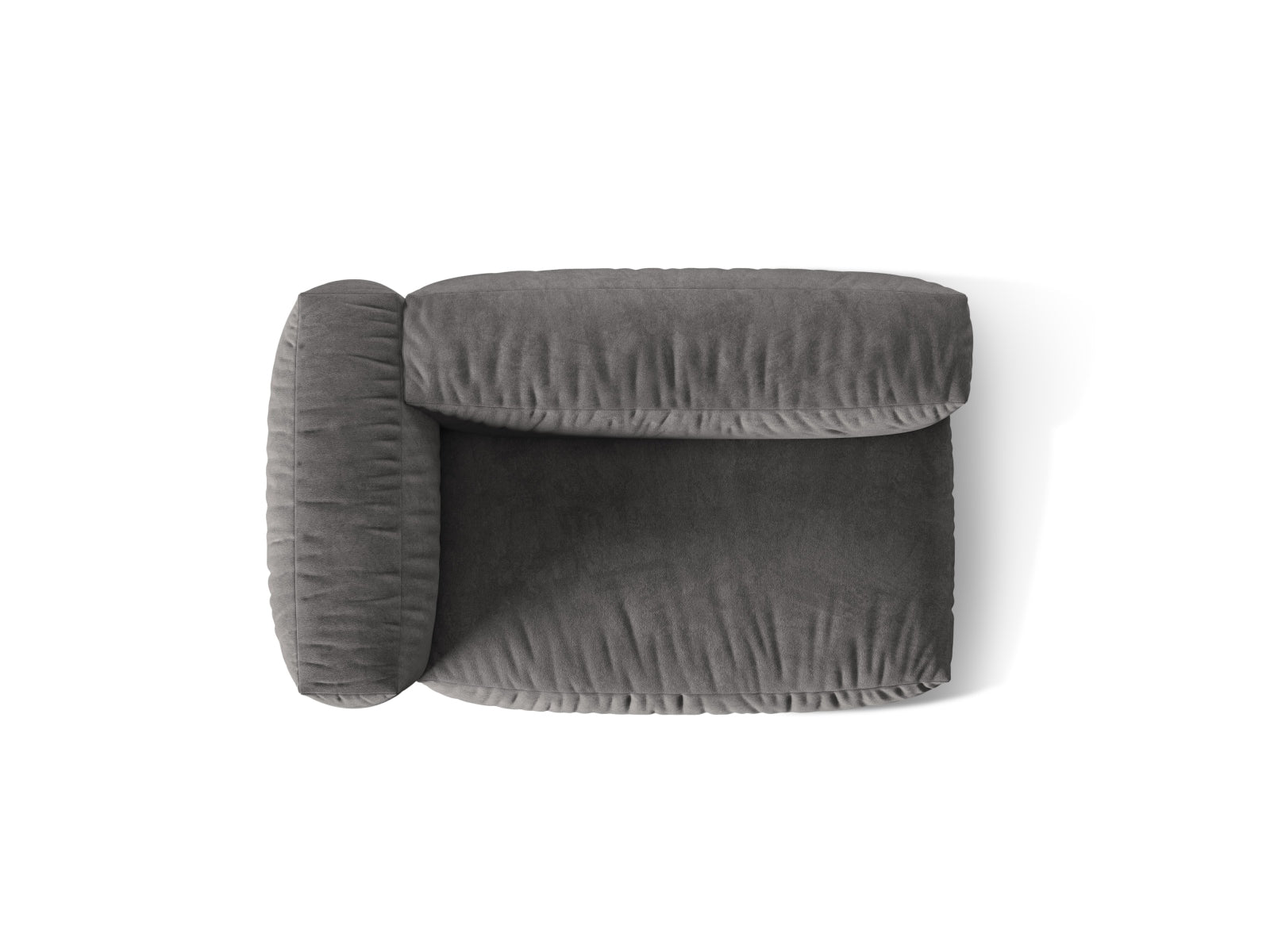 Erleben Sie den Martina Velour Modul links 1 Sitzer von Micadoni – perfekt für kleine Räume. Elegantes Design trifft auf höchsten Sitzkomfort!