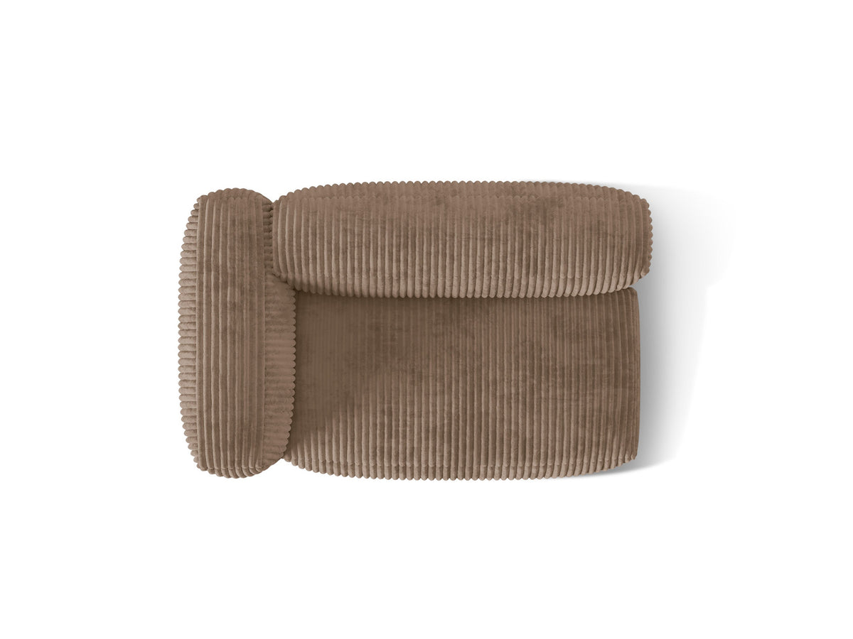 Martina Modul links 1 Sitzer in Acorn-Tilia präsentiert im Onlineshop von KAQTU Design AG. Modulares Sofa ist von Micadoni
