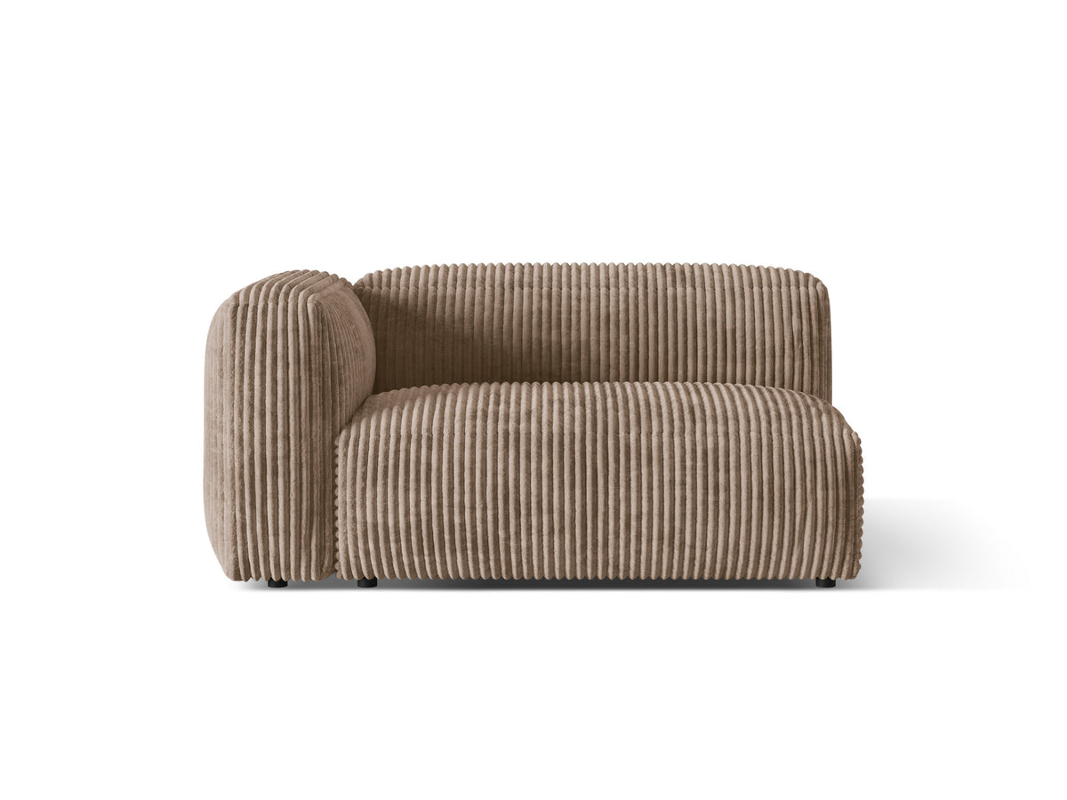 Martina Modul links 1 Sitzer in Acorn-Tilia präsentiert im Onlineshop von KAQTU Design AG. Modulares Sofa ist von Micadoni
