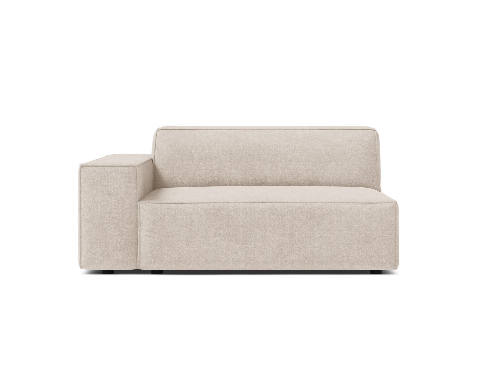 1-Sitzer Modul links Jodie in Beige-Liberty präsentiert im Onlineshop von KAQTU Design AG. Modulares Sofa ist von Micadoni