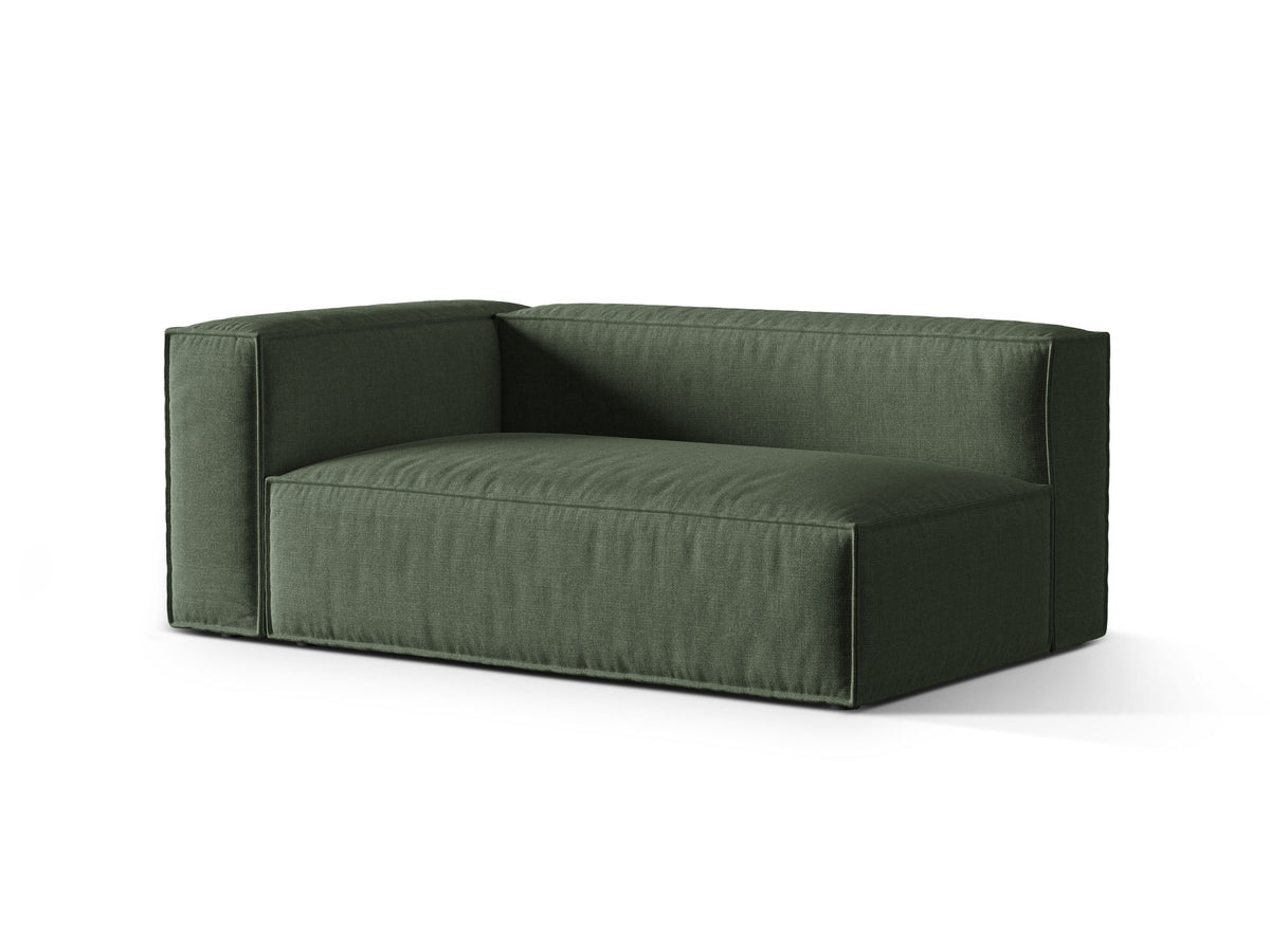 3-Sitzer Modulares Sofa links Nuria in Moss Green-Liberty präsentiert im Onlineshop von KAQTU Design AG. Modulares Sofa ist von Micadoni