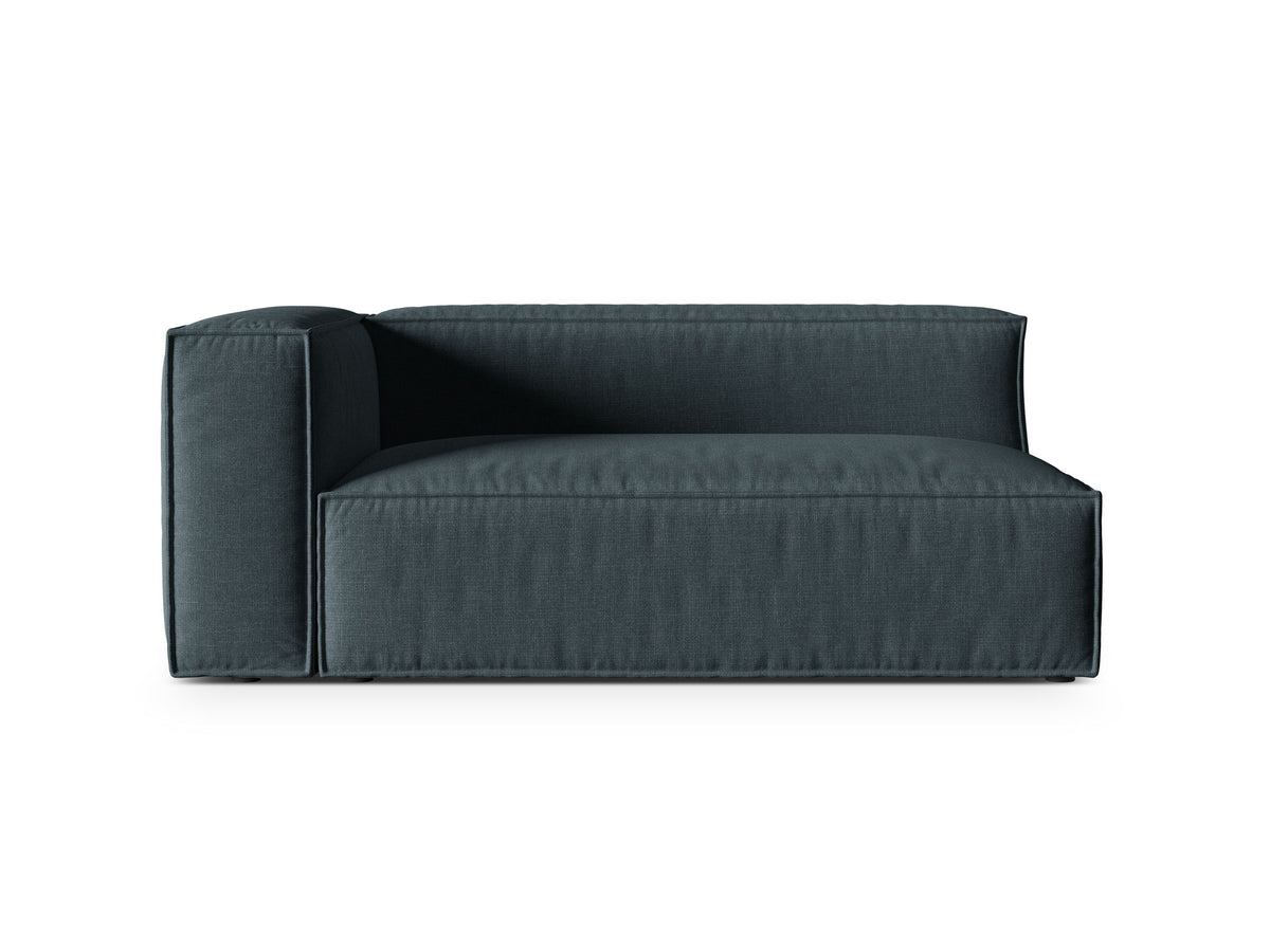 3-Sitzer Modulares Sofa links Nuria in Deep Petrol-Liberty präsentiert im Onlineshop von KAQTU Design AG. Modulares Sofa ist von Micadoni