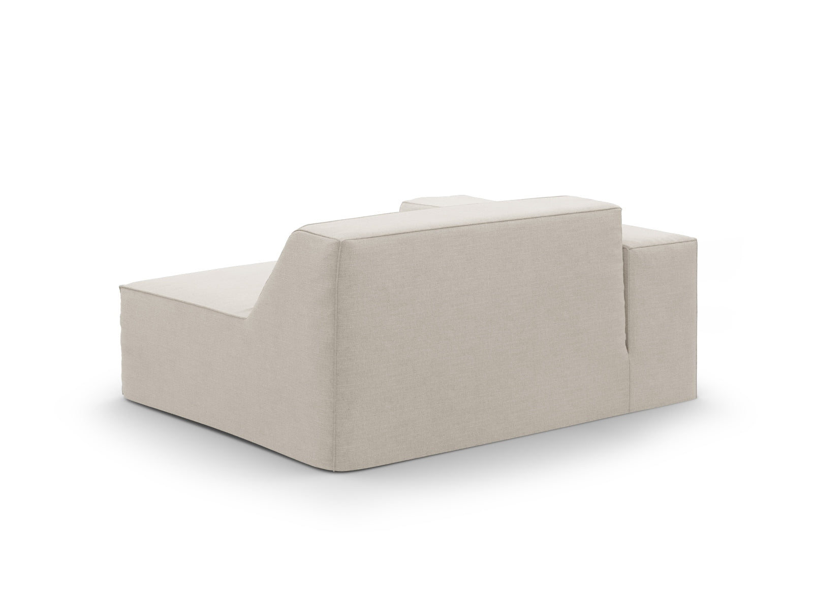 Eleganter Jodie Modul links 1 Sitzer in Natural-LINS, ideal für moderne Wohnräume. Bietet Komfort und Flexibilität für jedes Zuhause.
