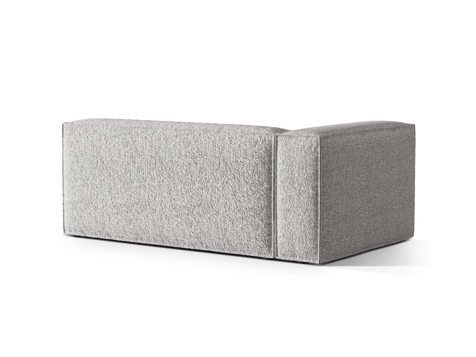 Stilvolles, linksseitiges 3-Sitzer Boucle Sofa Nuria von Micadoni, perfekt für moderne Wohnkonzepte und gemütliche Atmosphäre.