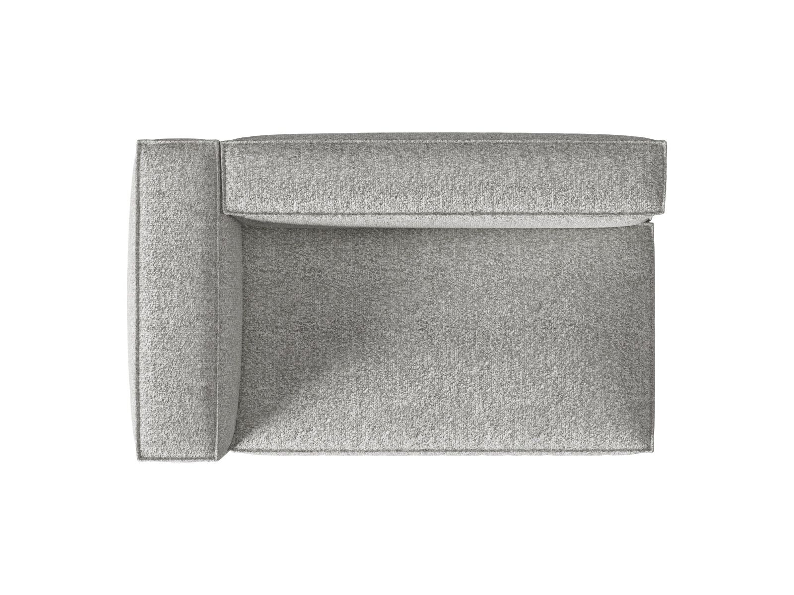 Elegantes, modulares 3-Sitzer Sofa Nuria von Micadoni in Boucle-Optik, ideal für stilvolle Wohnräume und entspannte Gemütlichkeit.
