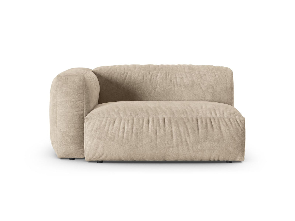 Doppelsitz-Sofa links XL Martina in Light Beige-Vogue präsentiert im Onlineshop von KAQTU Design AG. Modulares Sofa ist von Micadoni