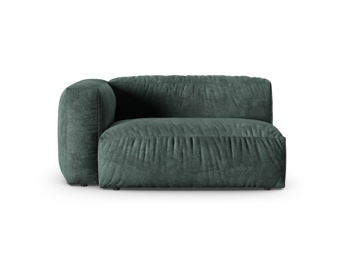 Doppelsitz-Sofa links XL Martina in Petrol-Vogue präsentiert im Onlineshop von KAQTU Design AG. Modulares Sofa ist von Micadoni