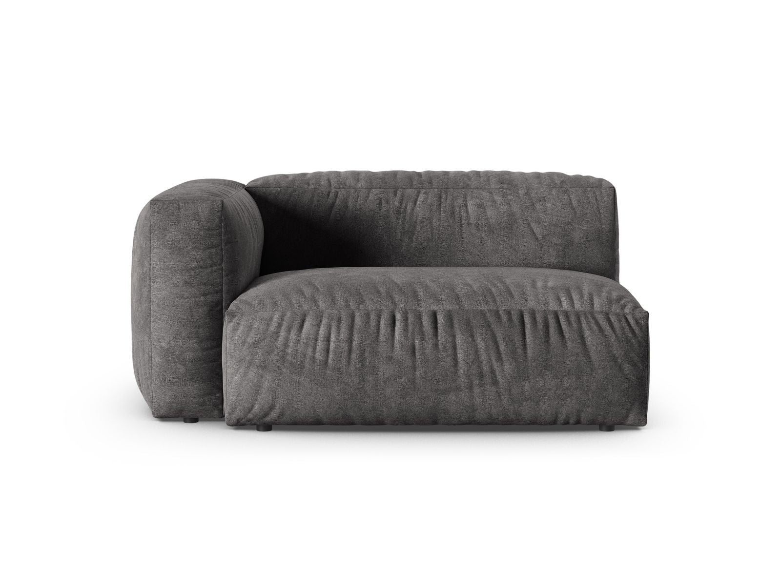 Doppelsitz-Sofa links XL Martina in Grey-Vogue präsentiert im Onlineshop von KAQTU Design AG. Modulares Sofa ist von Micadoni