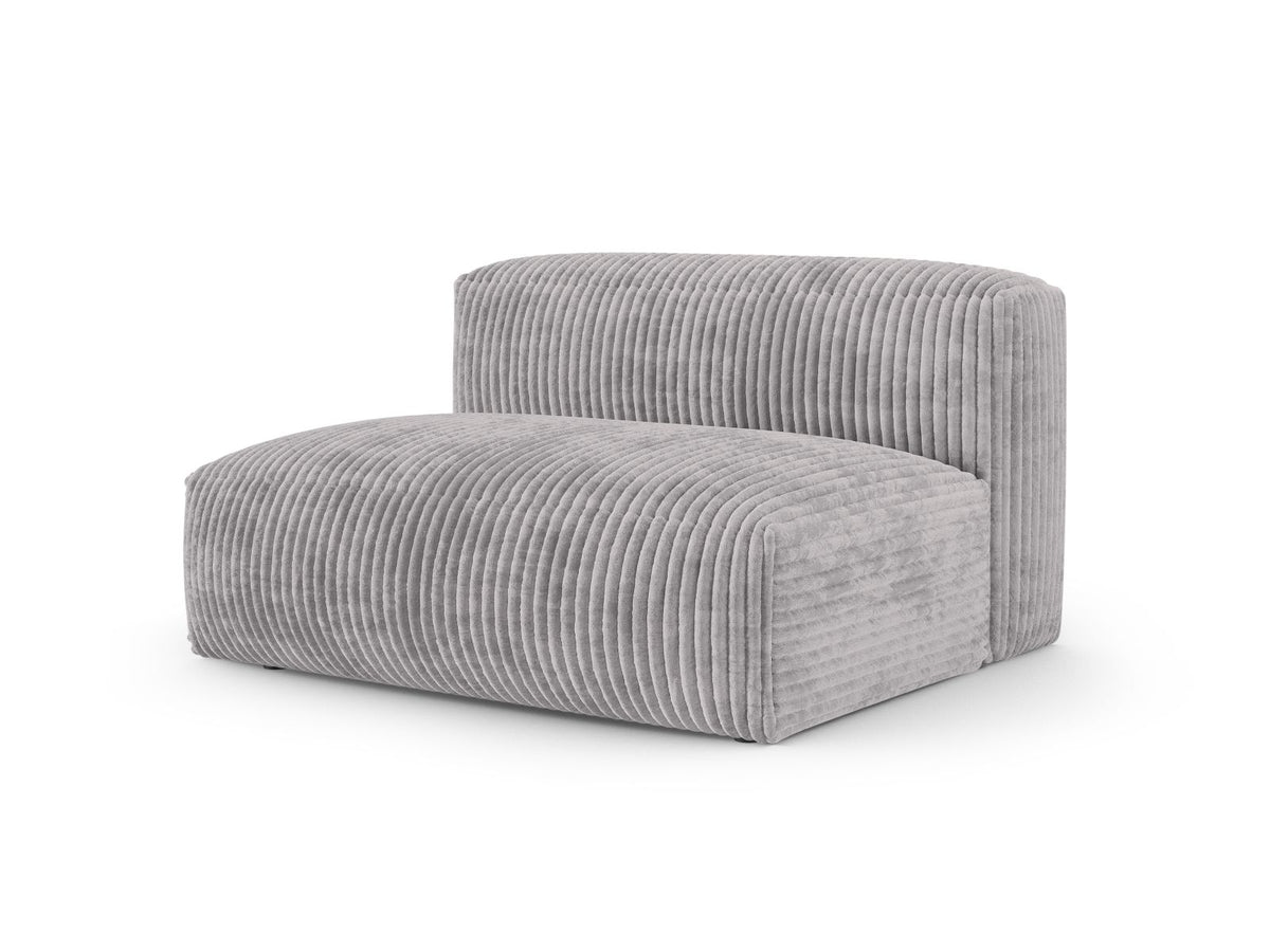 Doppelsitz-Sofa links XL Martina in Light Grey-Tilia präsentiert im Onlineshop von KAQTU Design AG. Modulares Sofa ist von Micadoni